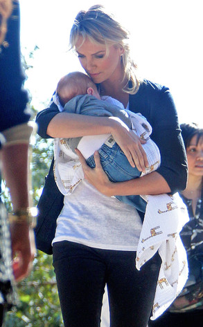Charlize Theron, Baby Charlize Theron, Baby